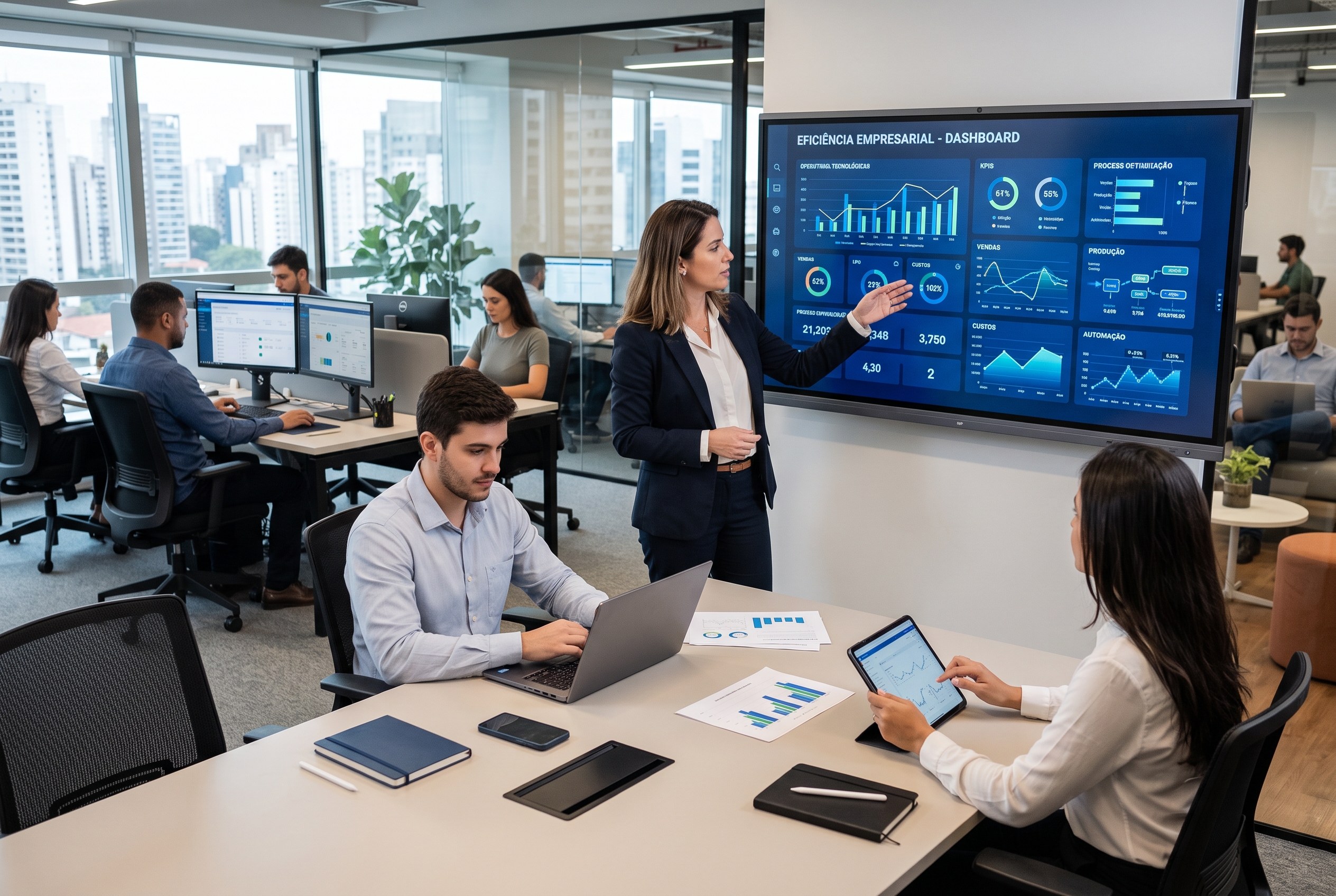 Inovação em Gestão: Como a Tecnologia Impulsiona a Eficiência Empresarial
